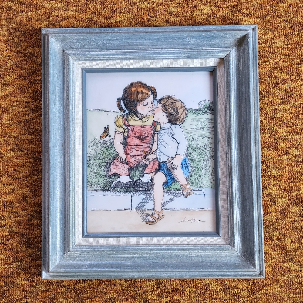 First Kiss by Sandra Kuck